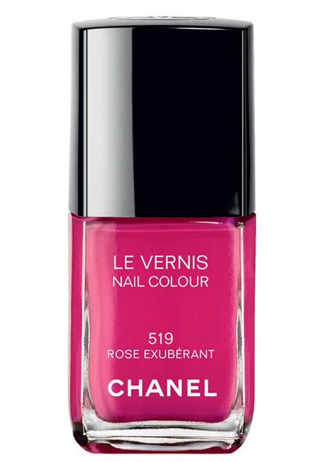 vernis rose chanel